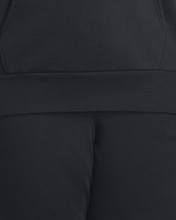 Sudadera con capucha UA Rival Fleece Logo para mujer, Black, pdpMainDesktop image number 2