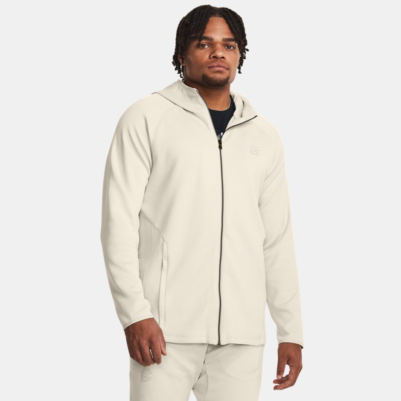Image of Under Armour Men's Curry Playable Jacket Summit White / Summit White / Summit White XL