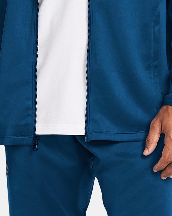 Men's Curry Playable Jacket, Blue, pdpMainDesktop image number 2