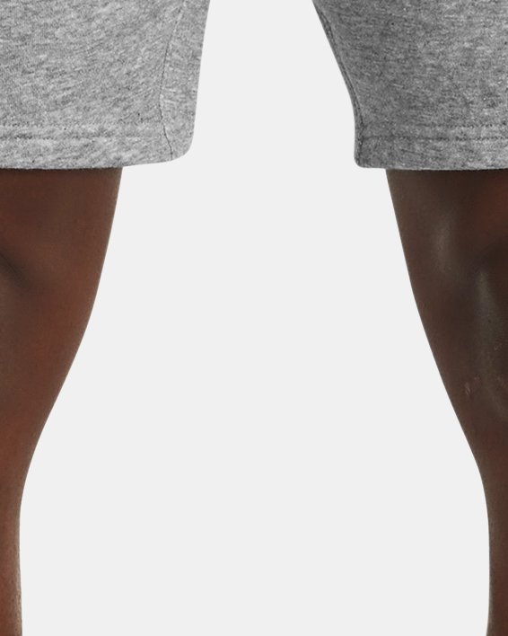 Men's Curry Splash Fleece Shorts, Gray, pdpMainDesktop image number 0