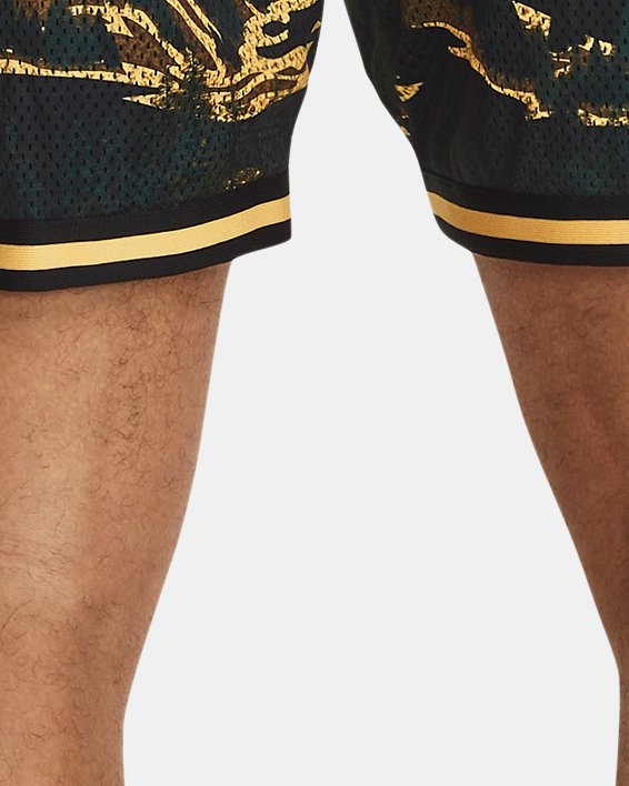 Shorts de malla Curry para hombre, Black, pdpMainDesktop image number 1