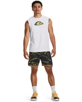 Shorts de malla Curry para hombre, Black, pdpMainDesktop image number 3