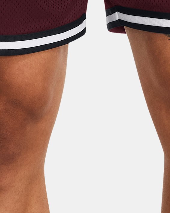 Men's Curry Mesh Shorts in Maroon image number 0