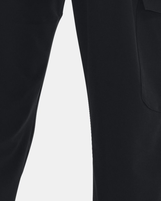 Pantaloni UA Stretch Woven Cargo da uomo, Black, pdpMainDesktop image number 1
