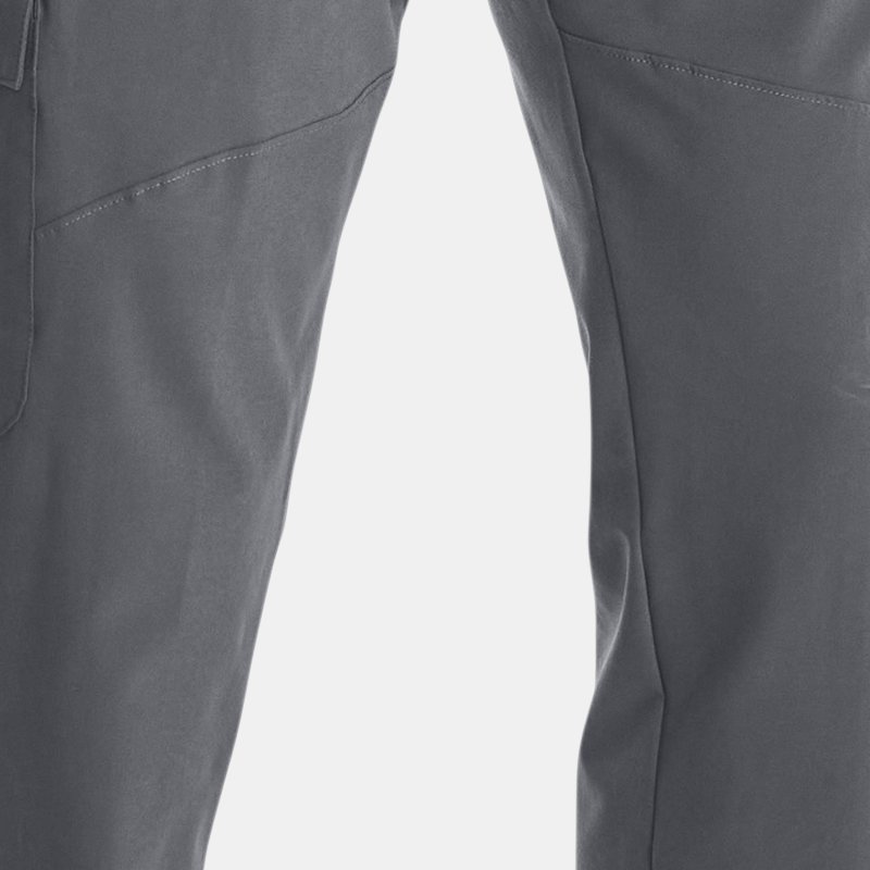 Men's  Under Armour  Stretch Woven Cargo Pants Pitch Gray / Black XS