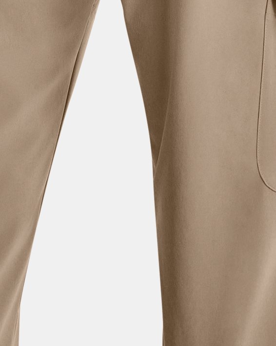 Men's UA Stretch Woven Cargo Pants, Brown, pdpMainDesktop image number 1