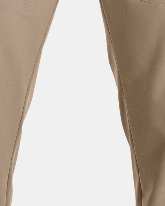 Pantalon cargo UA Stretch Woven pour homme, Brown, pdpMainDesktop image number 0