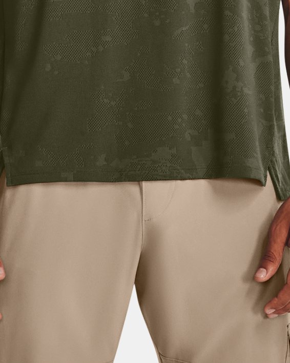 Men's UA Stretch Woven Cargo Pants, Brown, pdpMainDesktop image number 2