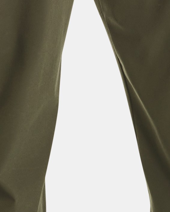 Pantalon cargo UA Stretch Woven pour homme, Green, pdpMainDesktop image number 1