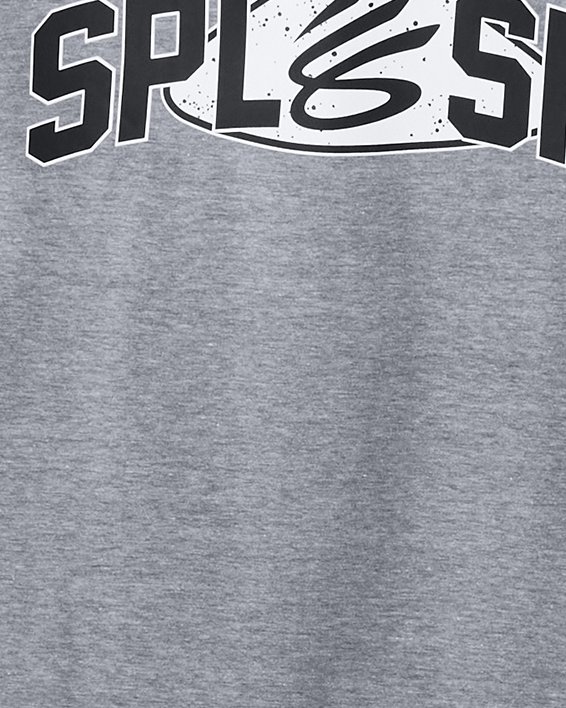 Men's Curry 30 Range Short Sleeve in Gray image number 0