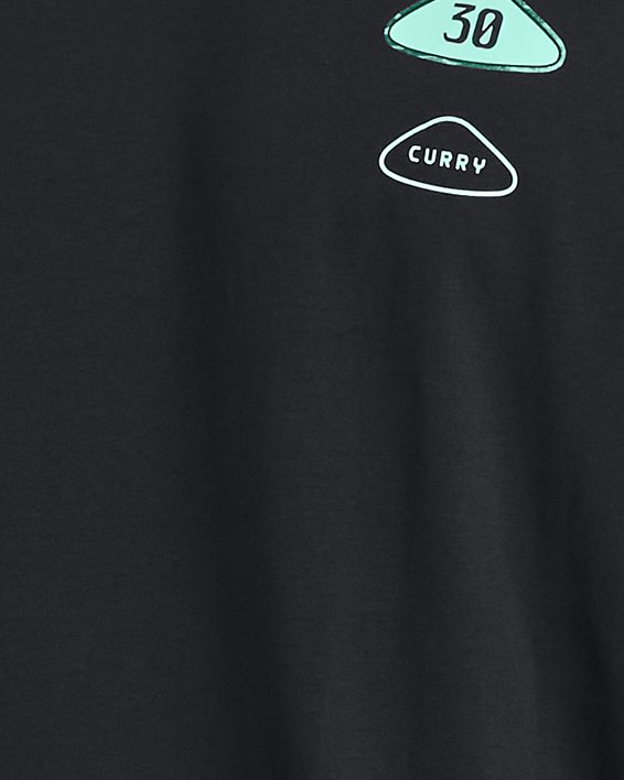 Men's Curry Championship Short Sleeve in Black image number 0