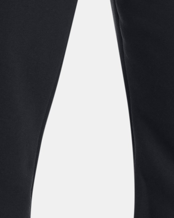 Men's UA Icon Fleece Cargo Pants, Black, pdpMainDesktop image number 0