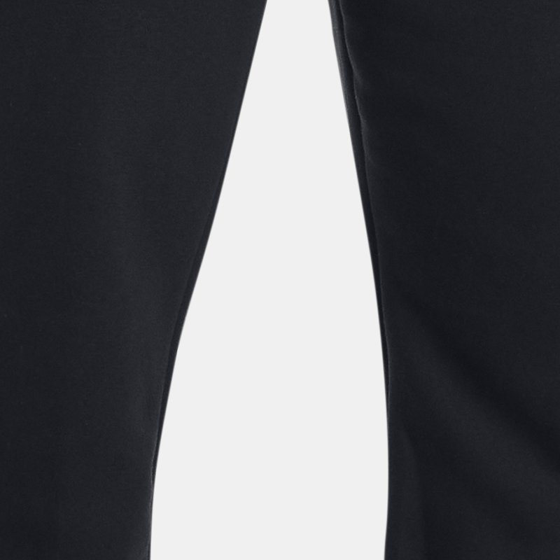 Men's Under Armour Essential Fleece Cargo Pants Black / White XS