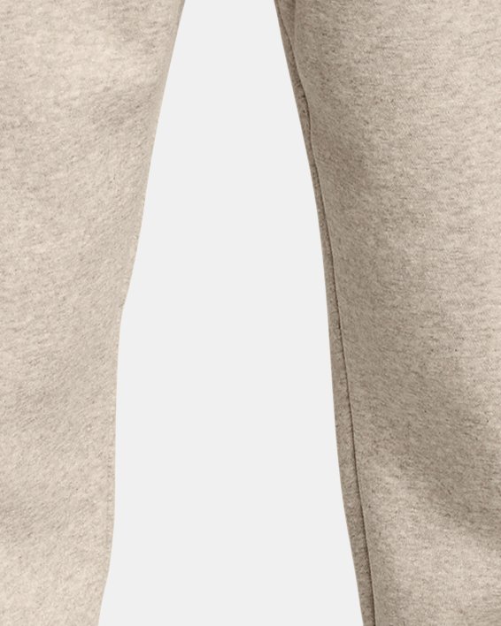 Men's UA Icon Fleece Cargo Pants, Brown, pdpMainDesktop image number 0