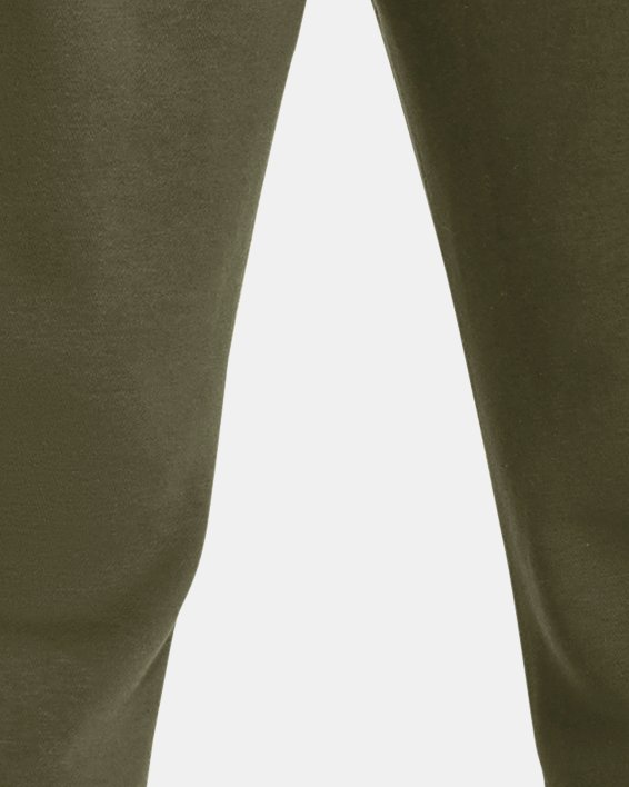 Pantaloni UA Essential Fleece Cargo da uomo, Green, pdpMainDesktop image number 1