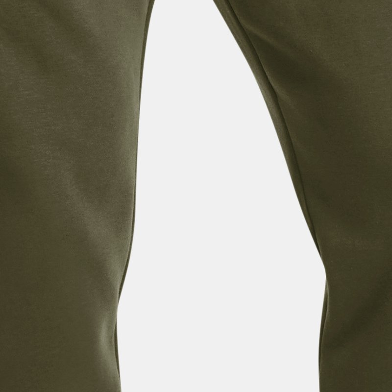 Men's Under Armour Essential Fleece Cargo Pants Marine OD Green / White XXL