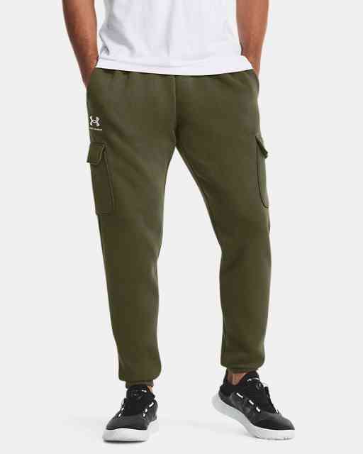 Men's UA Essential Fleece Cargo Pants