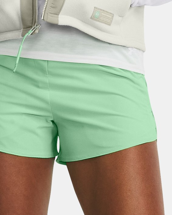 Women's UA Anywhere Shorts in Green image number 2