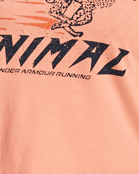 Women's UA Run Like A... T-Shirt in Pink image number 0