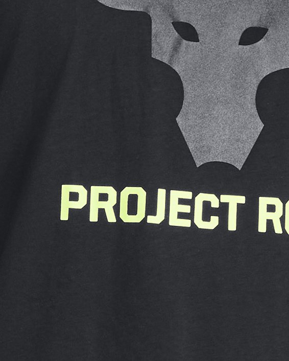 Koszulka męska z krótkimi rękawami UA Project Rock Brahma Bull, Black, pdpMainDesktop image number 0