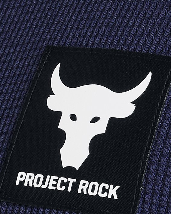 男士Project Rock Authentic圓領上衣 in Blue image number 3