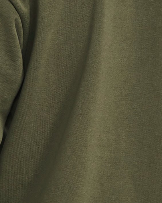 Men's Project Rock Heavyweight Terry Hoodie in Green image number 1
