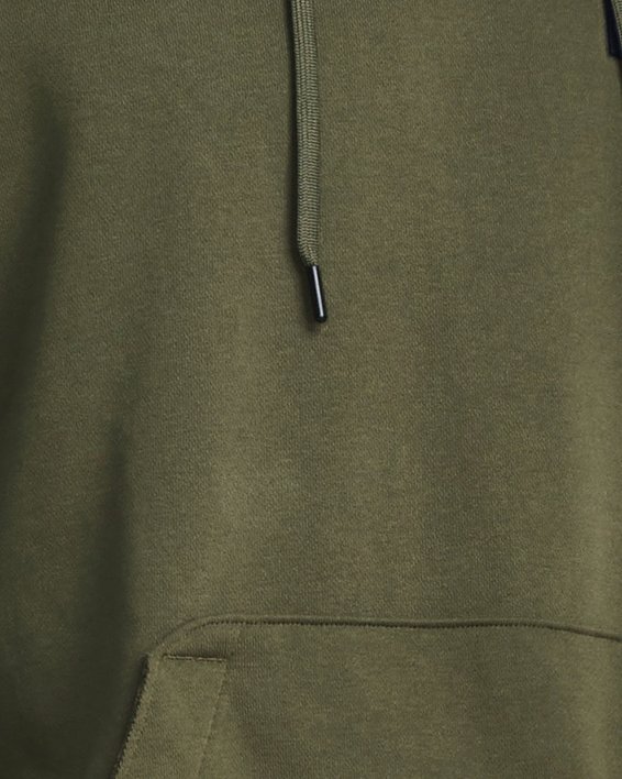 Men's Project Rock Heavyweight Terry Hoodie in Green image number 0