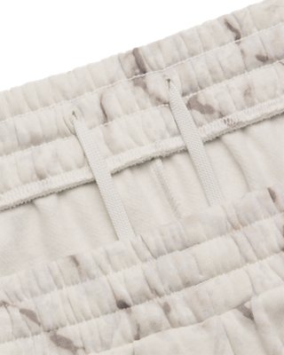 Shorts con estampado Project Rock Rival Fleece para hombre, White, pdpMainDesktop image number 4