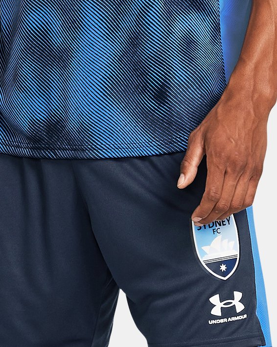 Men's SFC Challenger Training Shorts in Blue image number 2