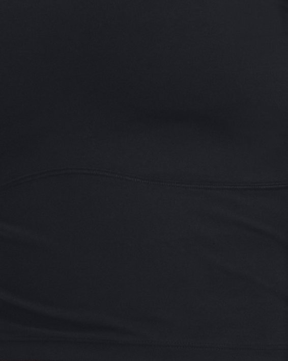 Women's UA Meridian Mock Long Sleeve in Black image number 0