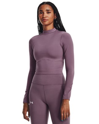 Women's UA Meridian Mock Long Sleeve | Under Armour