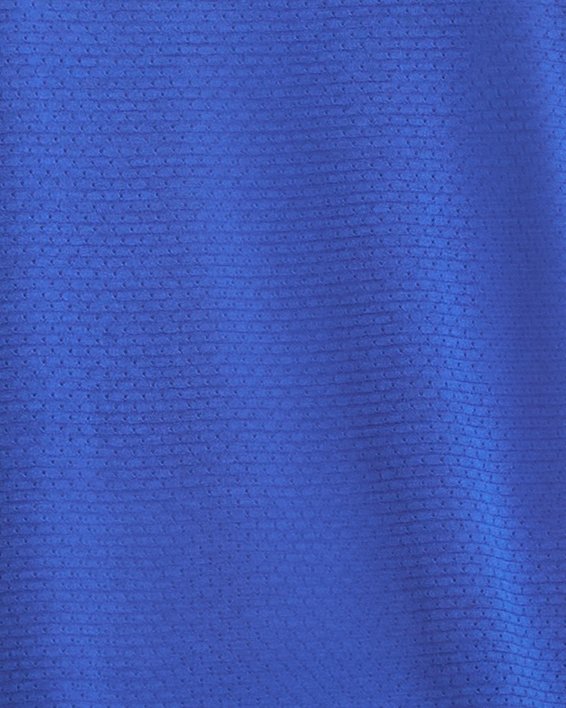Herenshirt UA Streaker Speed Camo met korte mouwen, Blue, pdpMainDesktop image number 1