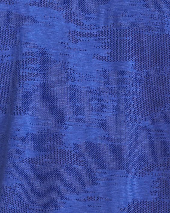 Camiseta de manga corta UA Streaker Speed Camo para hombre, Blue, pdpMainDesktop image number 0