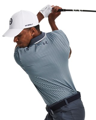 Polo UA Playoff 3.0 Rib para Hombre, Gray, pdpMainDesktop image number 1