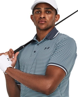 Polo UA Playoff 3.0 Rib para Hombre, Gray, pdpMainDesktop image number 7