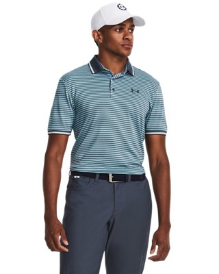 Polo UA Playoff 3.0 Rib para Hombre, Gray, pdpMainDesktop image number 0