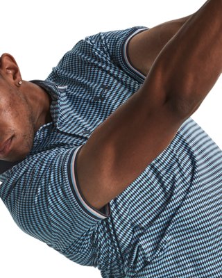 Polo UA Playoff 3.0 Rib para Hombre, Gray, pdpMainDesktop image number 5