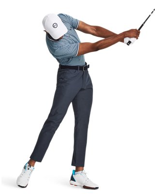 Polo UA Playoff 3.0 Rib para Hombre, Gray, pdpMainDesktop image number 4