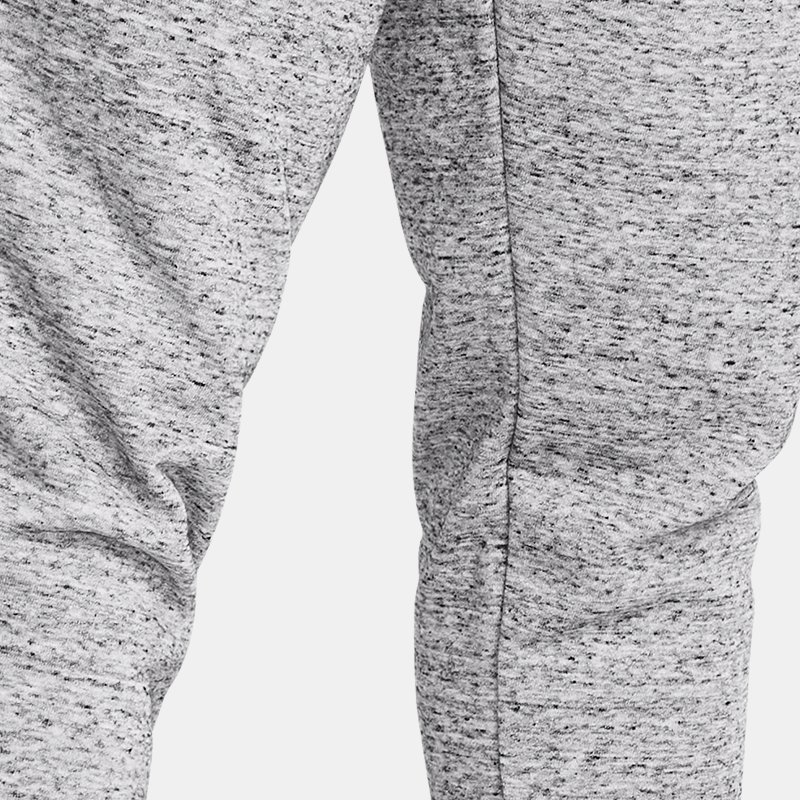 Men's Under Armour Rival Terry Joggers Mod Gray Light Heather / Onyx White L