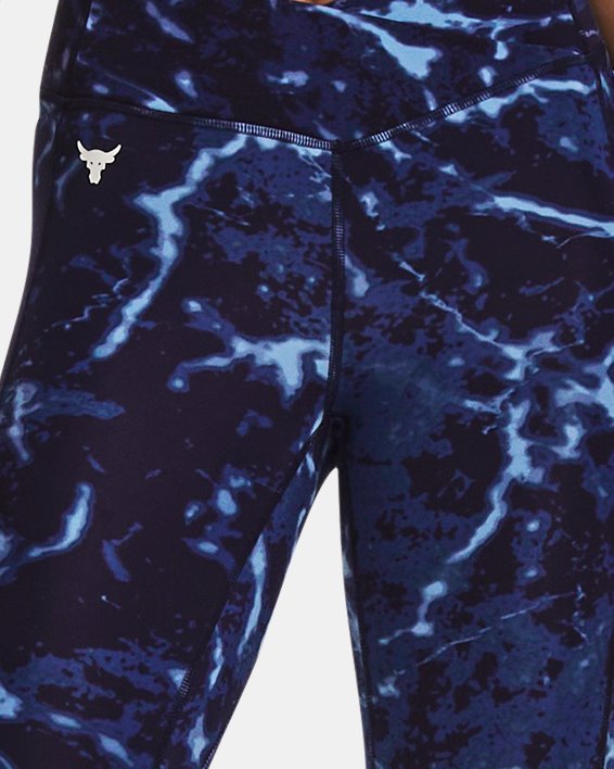 Boys' UA Rival Printed Joggers in Blue image number 2