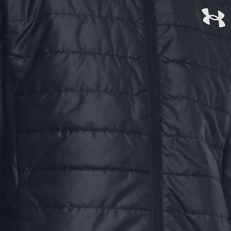Men's  Under Armour  Launch Insulated Jacket Black / Black / Reflective M