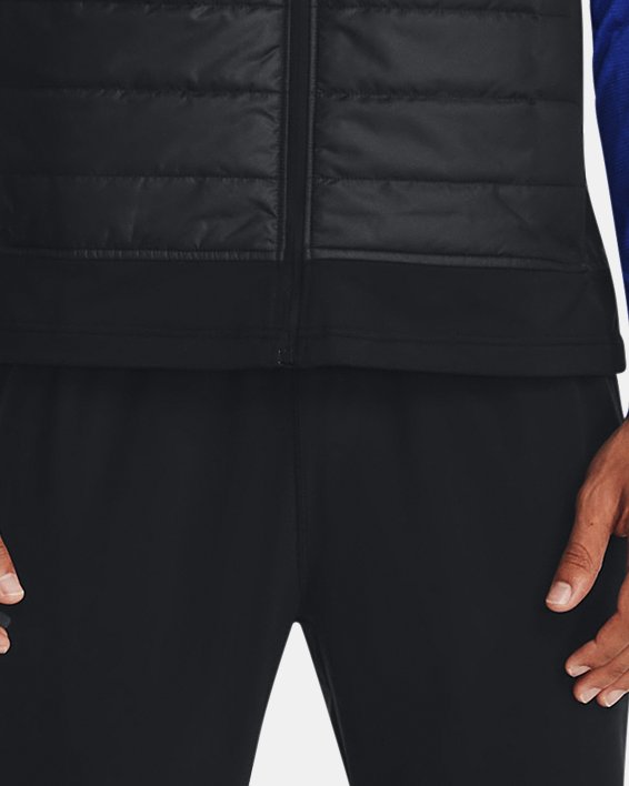 Men's UA Launch Insulated Vest, Black, pdpMainDesktop image number 2