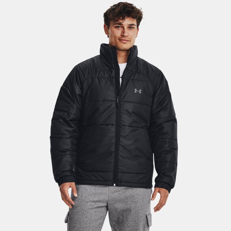 Image of Under Armour Men's Under Armour Storm Insulated Jacket Black / Pitch Gray L