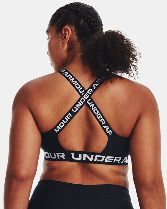  Under Armour Limitless Low Sports Bra, Black (001)/White, Small  : Clothing, Shoes & Jewelry