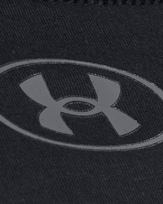 Men's UA Branded Gel Stack Short Sleeve, Black, pdpMainDesktop image number 3