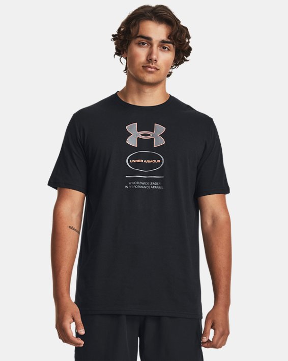 T-shirt avec logo en gel UA pour hommes