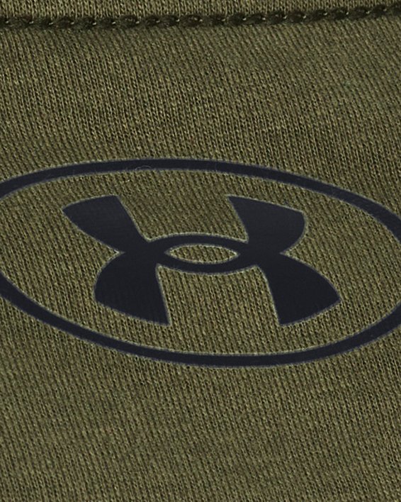 Men's UA Branded Gel Stack Short Sleeve in Green image number 3