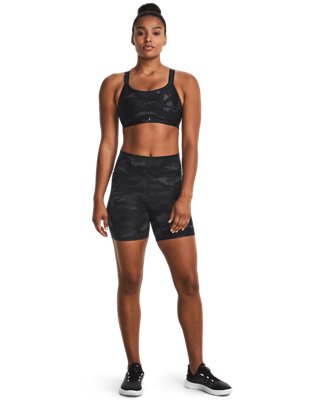 Shorts UA Meridian Printed Bike para mujer, Gray, pdpMainDesktop image number 2