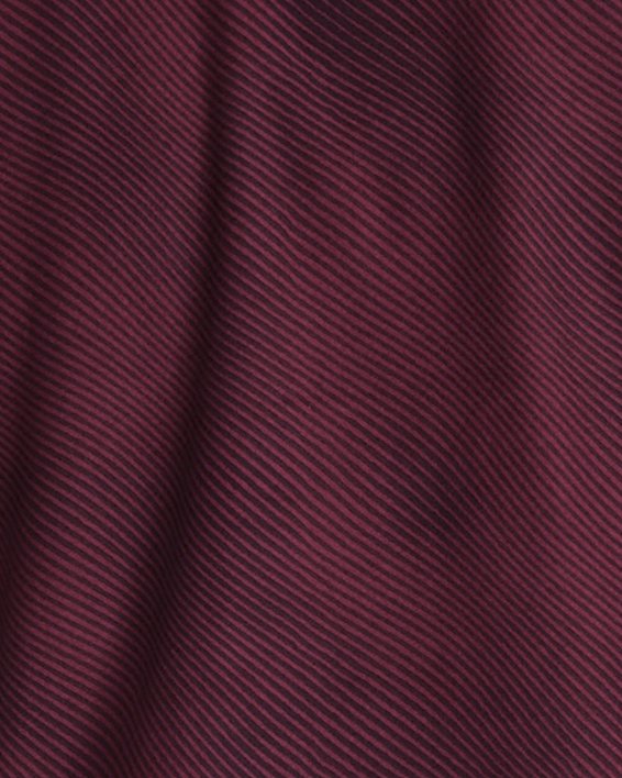 เสื้อซิปสั้นพิมพ์ลาย UA Meridian สำหรับผู้ชาย in Maroon image number 1