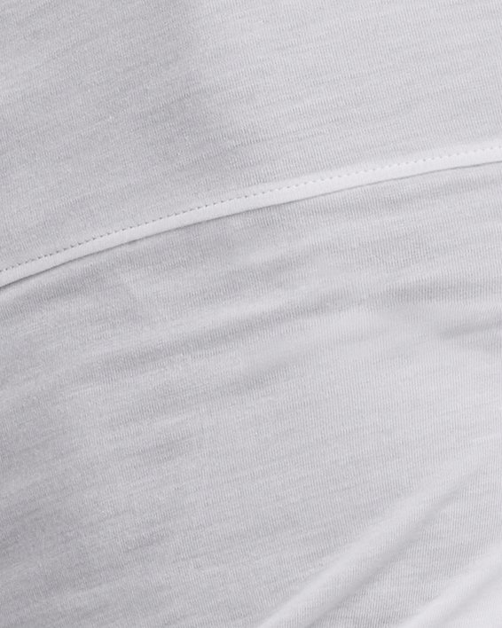 Unisex UA DNA Fleece Printed Full-Zip Hoodie in White image number 1